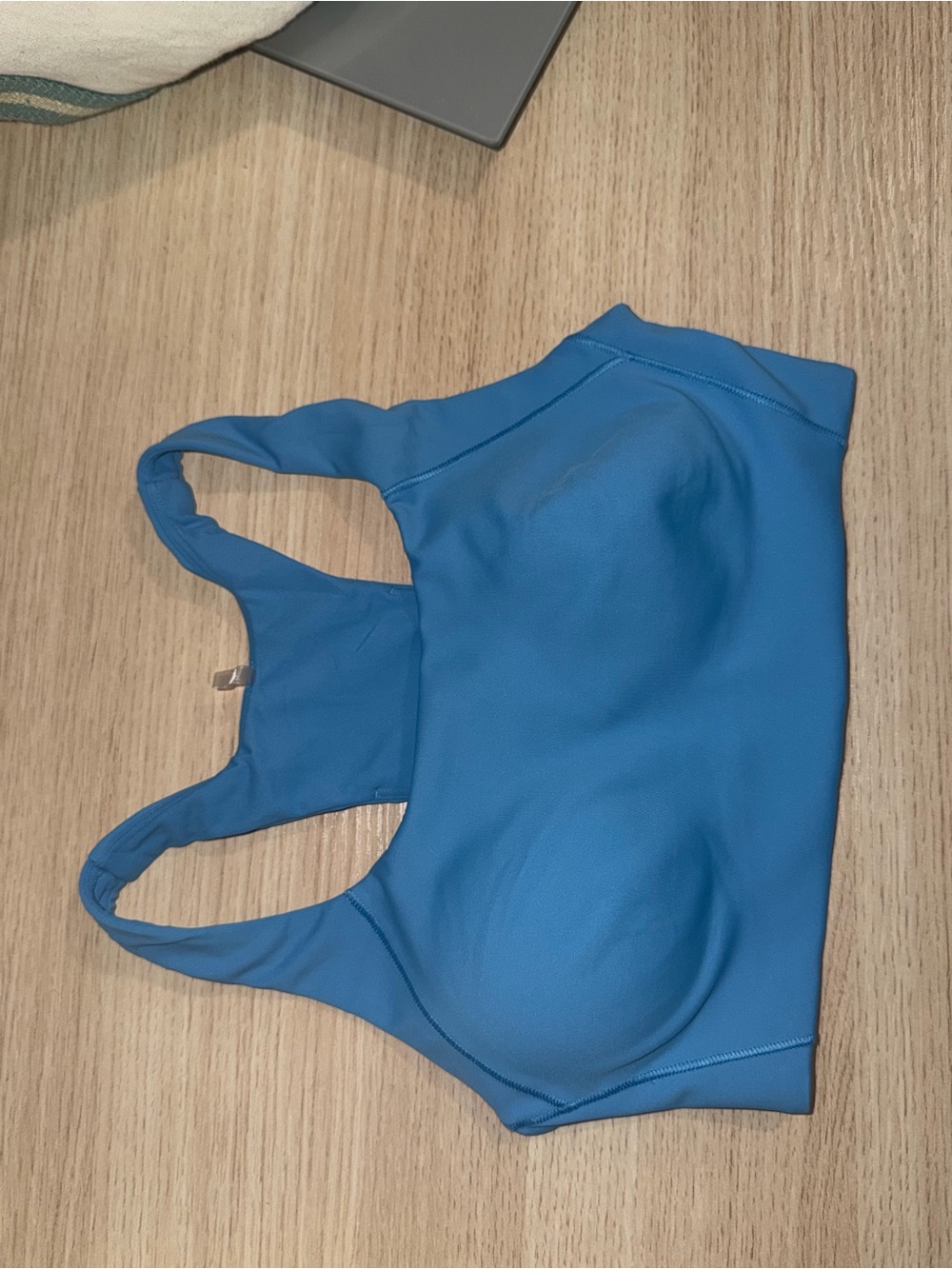 High-Impact Racerback Sports Bra in Bright Blue